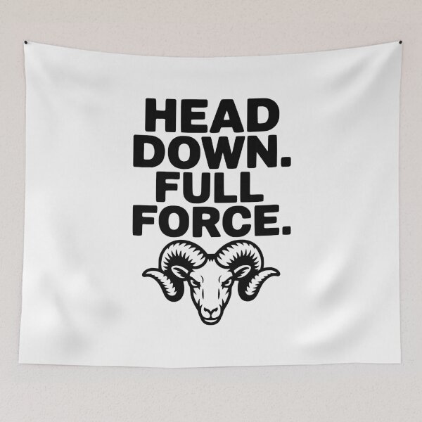 Item preview, Head Down. Full Force. designed and sold by Frank Ring.