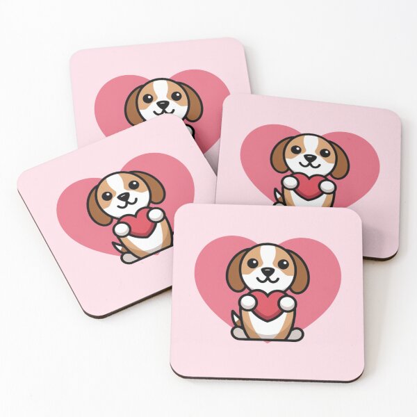Item preview, Valentine Animal Beagle designed and sold by NeatThingLover.