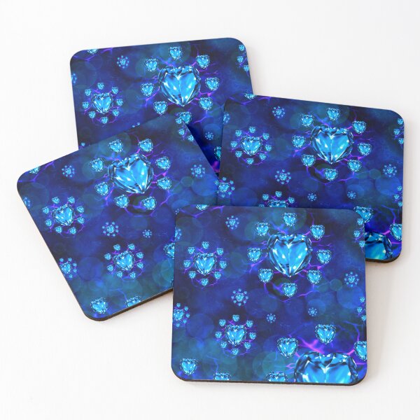 Item preview, Hearts of Sapphire - Sapphire Gems Fine Art Design designed and sold by Lycanth.