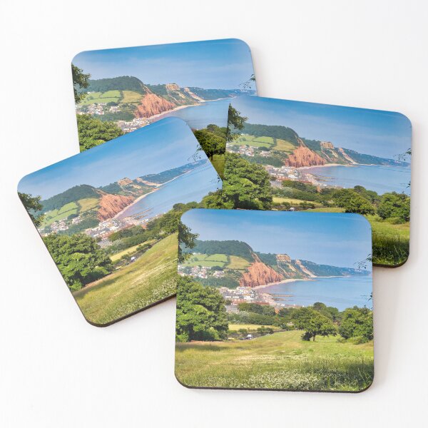 Item preview, Sidmouth Coastline, Devon – Scenic Coastal Photography, UK Seaside Landscape designed and sold by leonwoods.