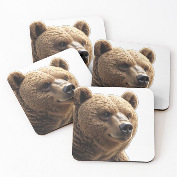 Item preview, Cute Bear Illustration Aesthetic Cartoon designed and sold by MiniPrintMagic.