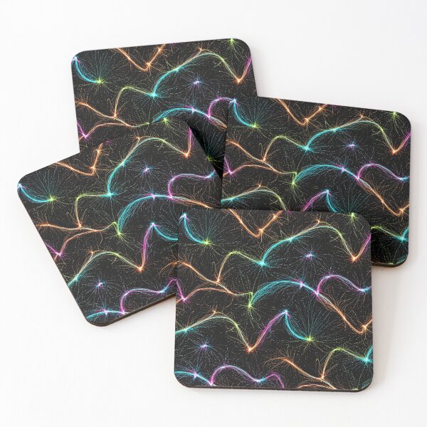 Item preview, Neon Filament Network designed and sold by Kaleidoscope Print.