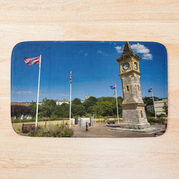 Item preview, Exmouth Clock Tower on the Seafront – Coastal Landmark Photography, Devon UK designed and sold by leonwoods.