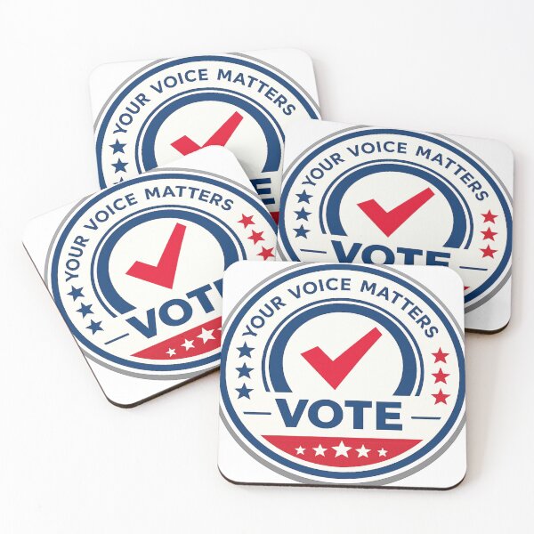 Item preview, Vote and Make Your Voice Heard designed and sold by Thomas Hill Art.