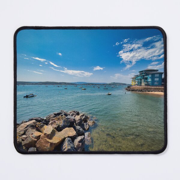 Item preview, Pirates Cove, Exmouth – Coastal Photography Near the Marina, Devon Seaside Landscape designed and sold by leonwoods.