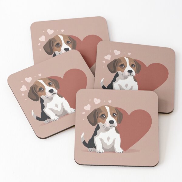 Item preview, Valentine Day Cute Beagle designed and sold by NeatThingLover.