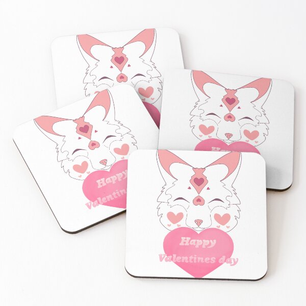 Item preview, The little fox wishes you a happy Valentine's Day. designed and sold by Kan digital art.