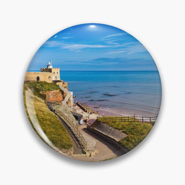 Item preview, Jacob’s Ladder Beach, Sidmouth – Sunny Day Coastal Photography, East Devon Seaside designed and sold by leonwoods.