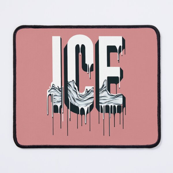 Item preview, Melting ICE Typography Protest Design | Anti ICE Immigration Justice Art designed and sold by RedVista.