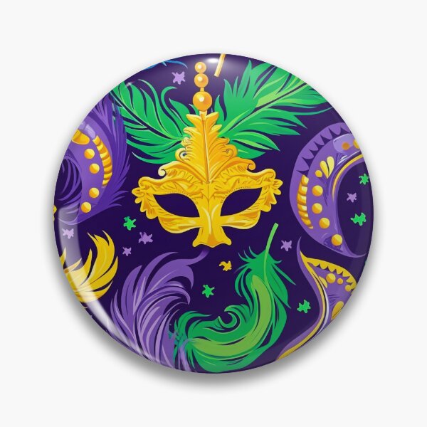 Item preview, Mardi Gras Mask Art Prints designed and sold by Marcu Ioachim.