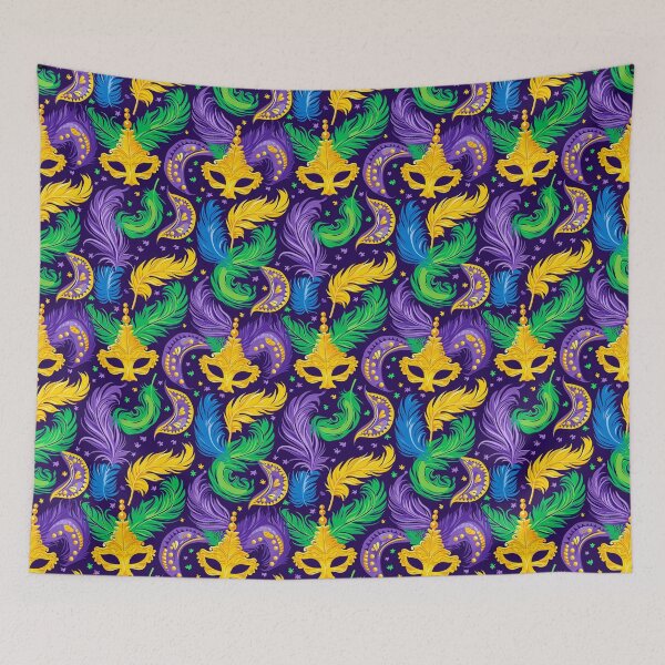 Item preview, Mardi Gras Mask Art Prints designed and sold by Marcu Ioachim.