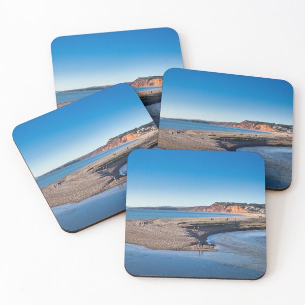 Item preview, Budleigh Salterton Pebbled Beach – Coastal Photography, Devon Seaside Landscape, UK designed and sold by leonwoods.