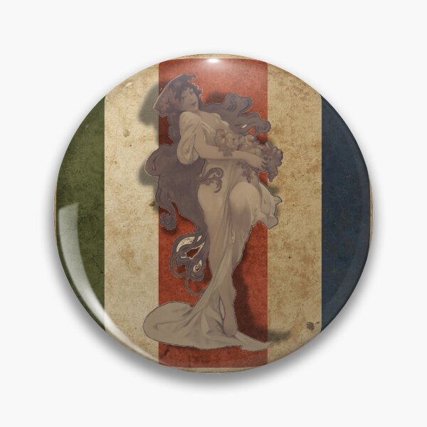 Item preview, Vintage patch Woman of fruits designed and sold by Karitza Daniela.