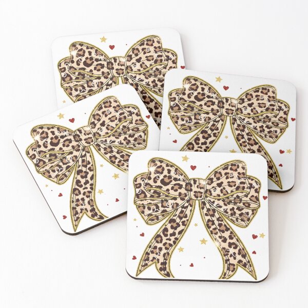 Item preview, Coquette Bow Leopard, Valentine Gift, Valentine Gift Idea, Leopard Print, Cheetah Print designed and sold by DesignDenDo ⭐⭐⭐⭐⭐.