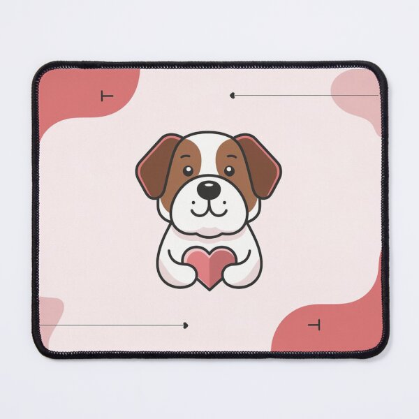 Item preview, St Bernard Valentine Gift designed and sold by NeatThingLover.