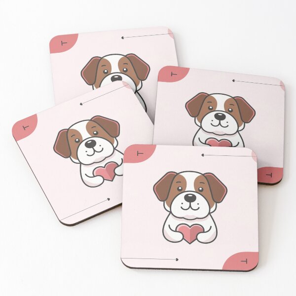 Item preview, St Bernard Valentine Gift designed and sold by NeatThingLover.