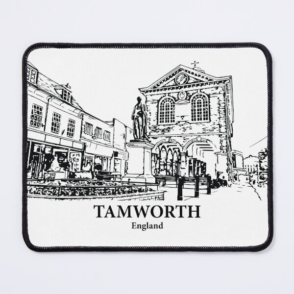 Item preview, Tamworth – England designed and sold by Lakeric Cityscapes.