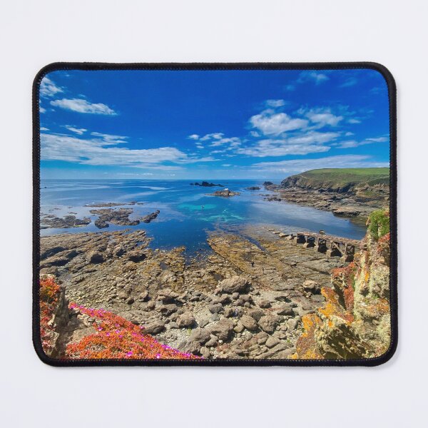 Item preview, Lizard Peninsula, Southern Cornwall – Sunny Day Coastal Photography, UK Seaside Landscape designed and sold by leonwoods.