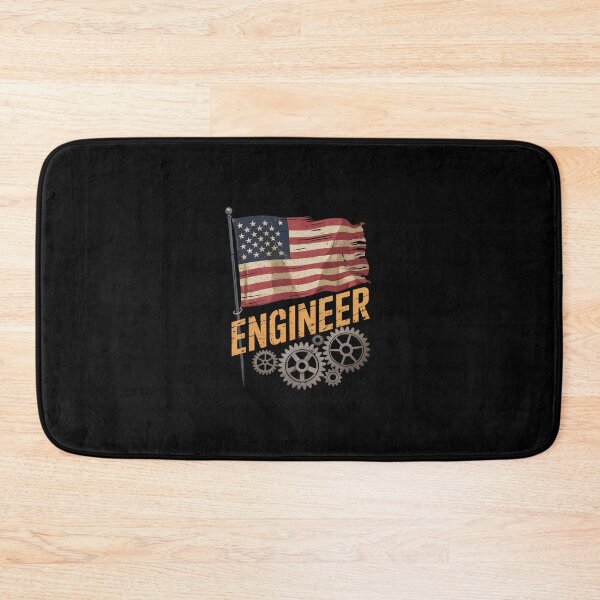 Item preview, Engineer American Flag Engineering designed and sold by SyntaxClaw.