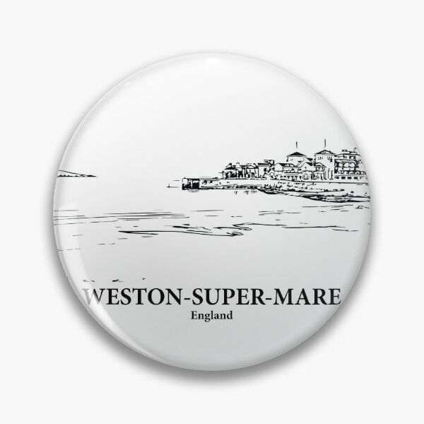 Artikelvorschau, Weston-super-Mare – England entworfen und verkauft von Lakeric Cityscapes.