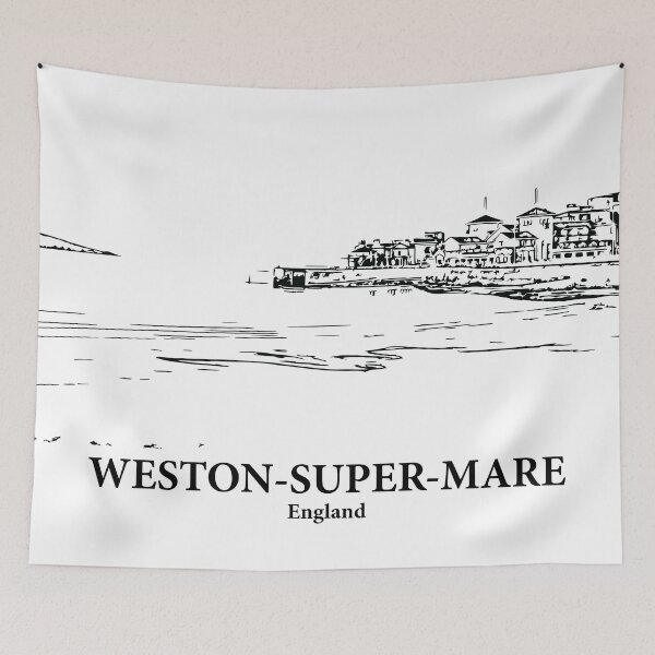 Item preview, Weston-super-Mare – England designed and sold by Lakeric Cityscapes.