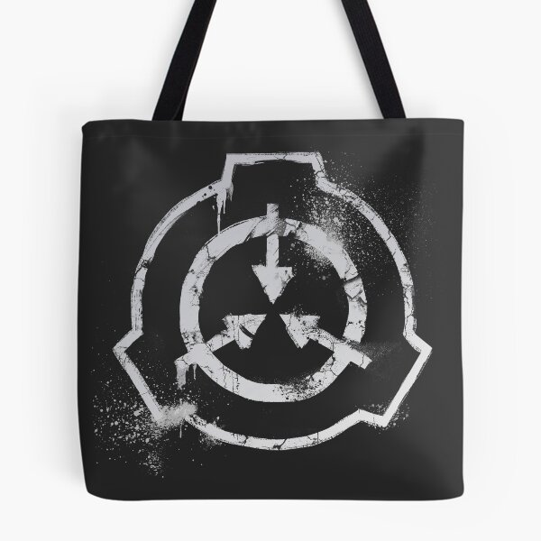 Item preview, SCP Foundation Logo Grunge White designed and sold by qfoil.