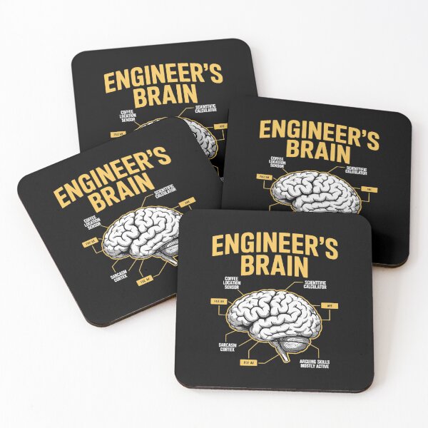 Item preview, Engineer's Brain - Sarcastic Engineering  designed and sold by DigitaldeligArt.