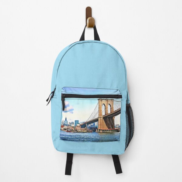 Item preview, Manhattan NY – New York Abutment of Brooklyn Bridge c1900 designed and sold by Susan Savad.