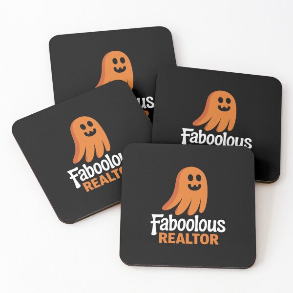 Item preview, Faboolous Realtor Halloween Ghost Real Estate T designed and sold by DigitaldeligArt.