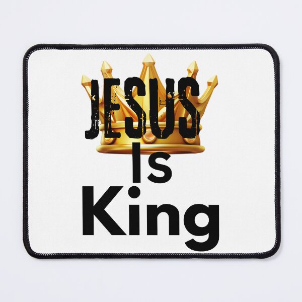 Item preview, Jesus is king designed and sold by FaithVerseDesigns.