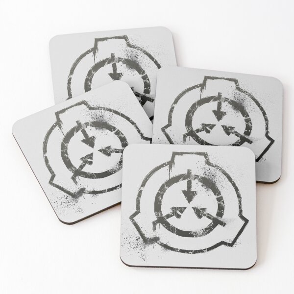 Item preview, SCP Foundation Logo Grunge Black designed and sold by qfoil.