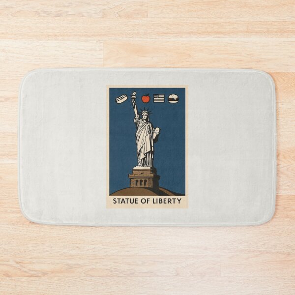 Item preview, Colossal Lady Liberty and American Food Culture Heritage Art designed and sold by SplashTastic.