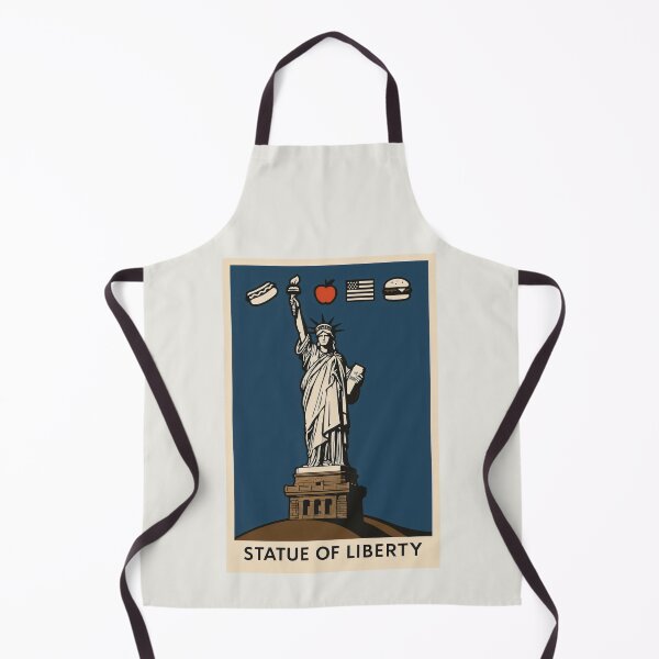 Item preview, Colossal Lady Liberty and American Food Culture Heritage Art designed and sold by SplashTastic.