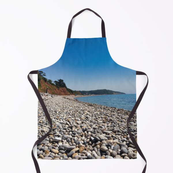 Item preview, Seaton Pebbled Beach and Cliffs – Coastal Photography, East Devon Seaside Landscape designed and sold by leonwoods.
