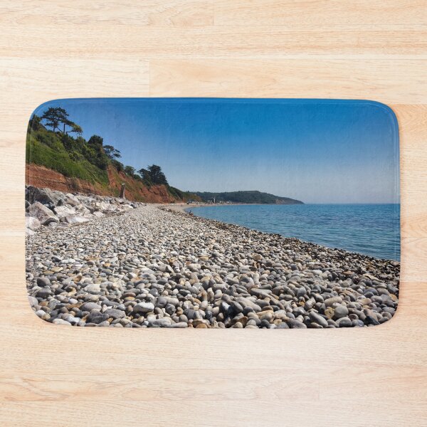 Item preview, Seaton Pebbled Beach and Cliffs – Coastal Photography, East Devon Seaside Landscape designed and sold by leonwoods.