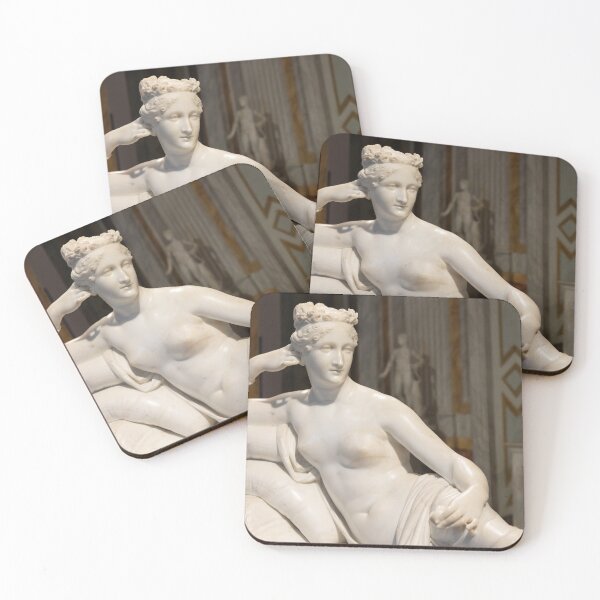 Item preview, Rome, Italy - Paolina Borghese Bonaparte as Venus Victrix, by sculptor Antonio Canova designed and sold by Paolo Modena Photography    -   Fine Italian Art.