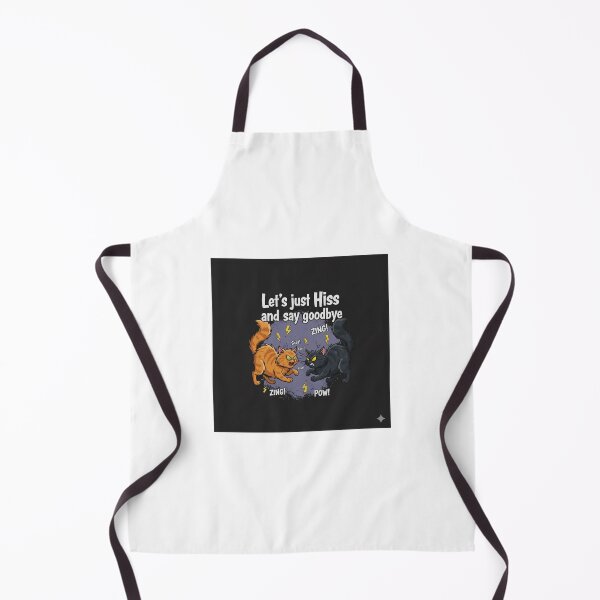 Item preview, Let’s just Hiss and Say Goodbye - 2 Cats Fighting designed and sold by JW Best Life Ever Designs and More.