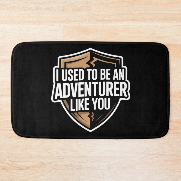 Item preview, Retired Adventurer Fantasy Shield Badge designed and sold by SaritaVerseArt.