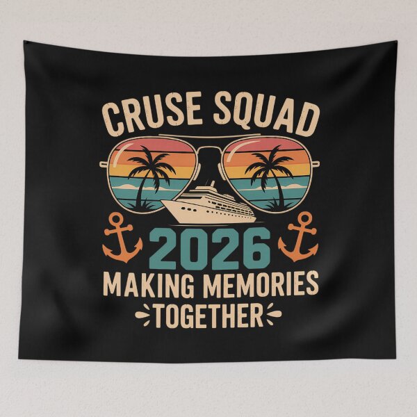 Item preview, Cruise Squad 2026 Family Vacation Group Summer designed and sold by comptorasunfia.