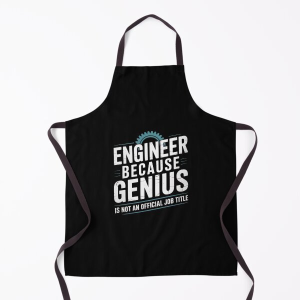 Item preview, Engineer Because Genius Is Not An Official Job Men designed and sold by SyntaxClaw.