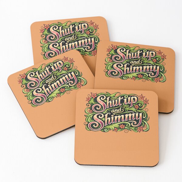 Item preview, Shut Up and Shimmy Bold Floral Dance Energy designed and sold by FrictionMaxxing.