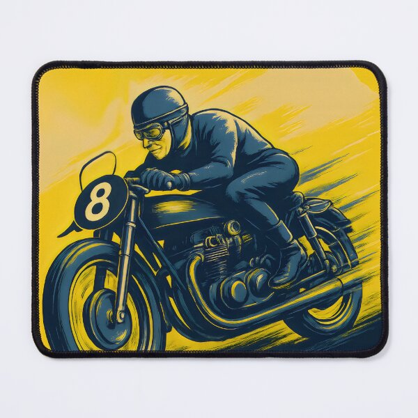 Item preview, Vintage Motor cycle racing, Pau Moto Club Bearn. designed and sold by Shoot-The-Moon.