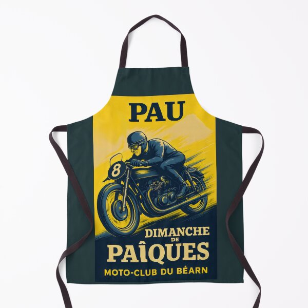 Item preview, Vintage Motor cycle racing, Pau Moto Club Bearn. designed and sold by Shoot-The-Moon.