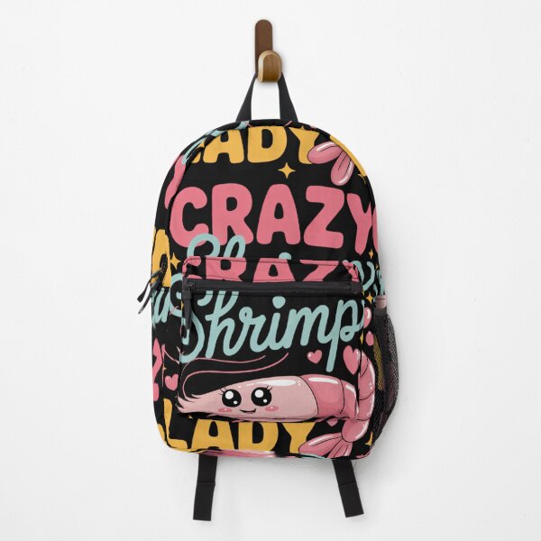 Item preview, Crazy Shrimp Lady Funny Seafood Shellfish Lover designed and sold by comptorasunfia.