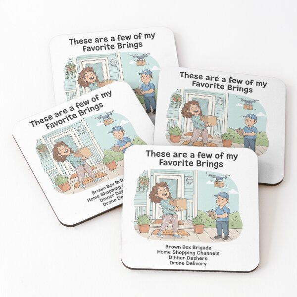 Item preview, Perfect Gift for Online Shopaholic who loves Home Deliveries  designed and sold by WinnifredH.