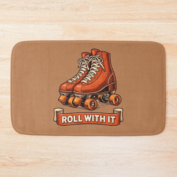 Item preview, Roll with it Roller Skates designed and sold by FrictionMaxxing.