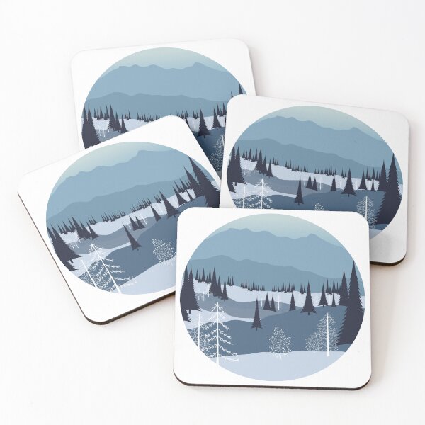 Item preview, Blue Frost Winter Wilderness || bySirena designed and sold by bySirena.