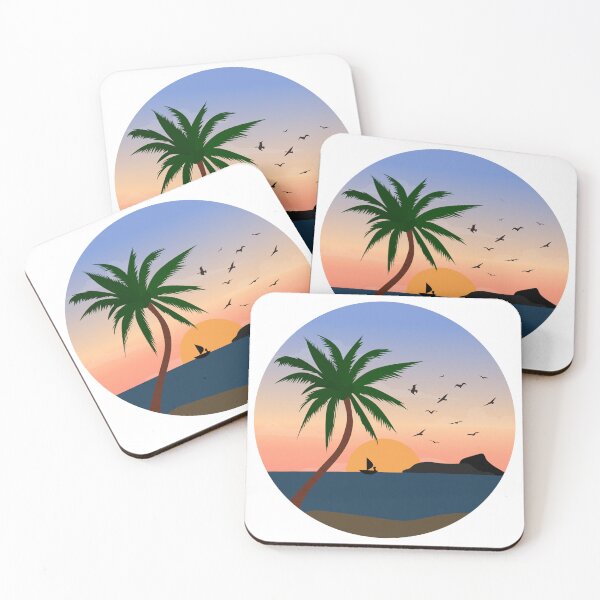 Item preview, Tropical Solitude Sunset || bySirena designed and sold by bySirena.