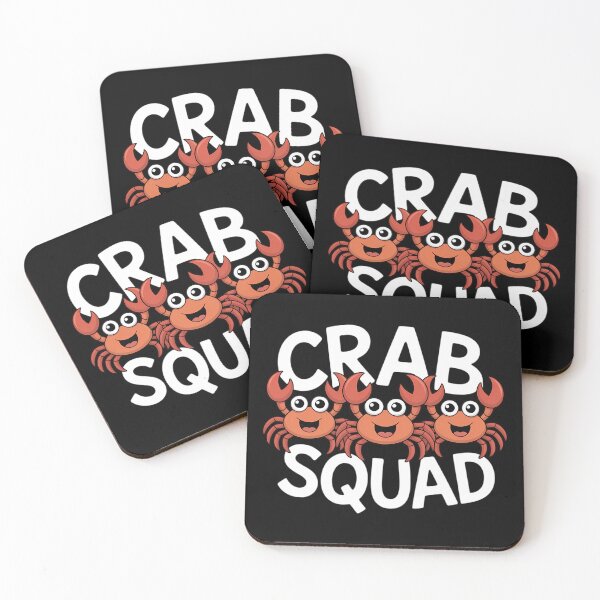 Item preview, Crab Squad Ocean Beach Summer Party Sea Crustacean Seafood designed and sold by sterabamineh.