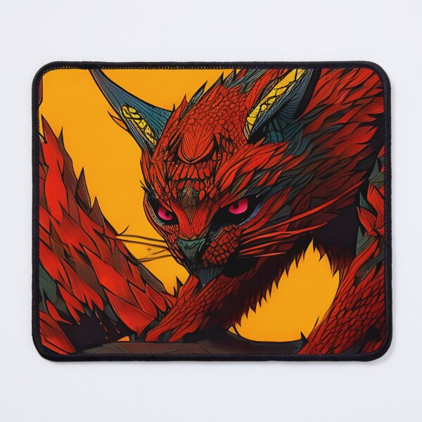 Item preview, Red Lynx, Ink Drawing designed and sold by ACC .
